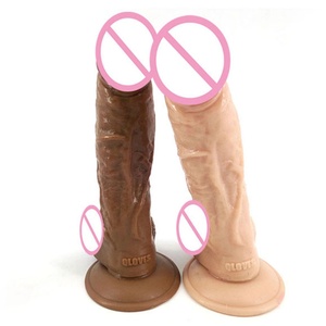 FAAK Clear Texture Realistic Suction <b>Dildo</b> extreme Sex Tools Plastic Penis Alat Sex Sex Tools Sexual Penis - Product Image 4