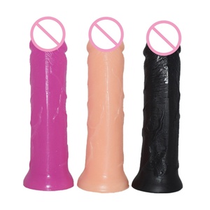 Dildo de PVC Superrealista de 6.6'' para Parejas, Dildo Negro con Ventosa, Precio Económico - Product Image 6