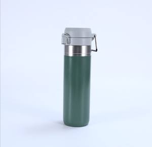 Botellas de agua de acero inoxidable con aislamiento sin BPA, frasco térmico a prueba de fugas al vacío de Metal para gimnasio deportivo - Product Image 6
