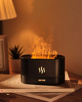 Meilleures ventes - Mini humidificateur DQ701 avec lumière LED chaude, diffuseur d'huiles essentielles, machine d'aromathérapie portable pour la maison, la chambre à coucher, le bureau