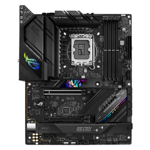 เมนบอร์ด B760-F <span class=keywords><strong>ASUS</strong></span> <span class=keywords><strong>ROG</strong></span> <span class=keywords><strong>Strix</strong></span> WiFi <span class=keywords><strong>2023</strong></span>รองรับโปรเซสเซอร์หลัก12th และ13th Intel ด้วยชิปเซ็ต B760 Intel - Product Image 1