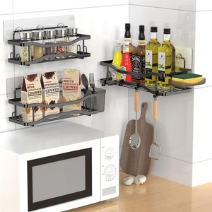 Étagère d'angle murale double niveau en acier inoxydable pour salle de bain, design moderne et étanche pour le rangement des serviettes - Product Image 3