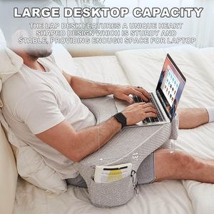 Oreiller pour s'asseoir au lit, avec poches et housse lavable, pour adultes, idéal pour regarder la télévision, lire, jouer à des jeux, se reposer au lit, personnalisable - Product Image 6
