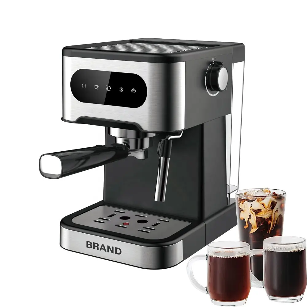 Machine à café Hibrew 5 en 1 Espresso Americano Latte Capuccino machine à café à usage domestique avec mousseur à lait