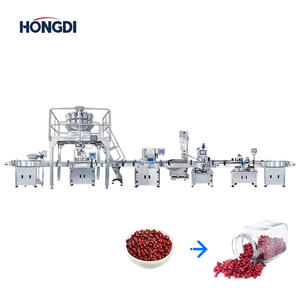 Ligne de production de remplissage entièrement automatique à entraînement électrique pour amandes, noix de cajou, pistaches - Product Image 1