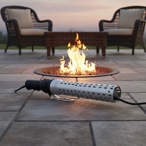 Allume-charbon électrique Auplex, accessoires pour barbecue, acier inoxydable, étanche, résistant à la chaleur, bâton d'allumage pour cuisine - Product Image 1
