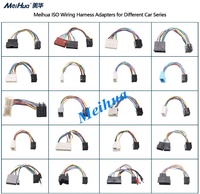 Harness Kabel Multimedia Meihua Canbus untuk Radio Mobil Android Mitsubishi Pajero 2014 dengan Isolasi Karet untuk Otomotif