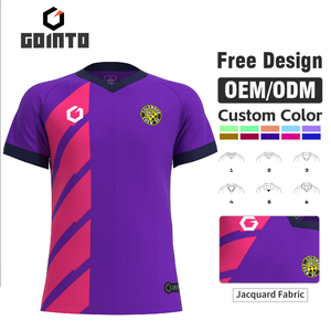 2026年批发价定制足球球衣套装男女通用青少年足球队服自设计标志赞助涤纶 - Product Image 1