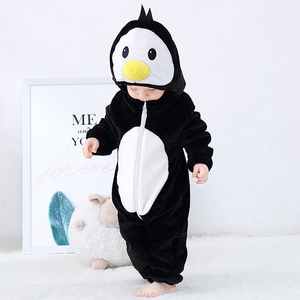Precio de fábrica bebé invierno mono de manga larga bebé <span class=keywords><strong>cremallera</strong></span> Pijamas bebé Animal mameluco para recién nacido - Product Image 4