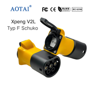 AOTAI Nouveau chargeur EV 3,5 kW 16 A 220 V IP54 étanche avec prise Type 2, adaptateur véhicule-chargeur pour voiture Xpeng
