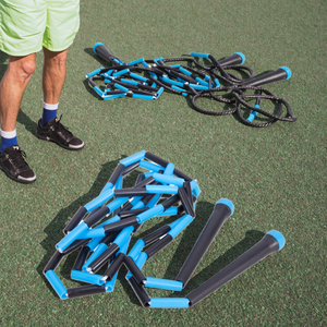 Vente en gros <span class=keywords><strong>LIVEUP</strong></span> LS3117 Corde à sauter freestyle à vitesse réglable en PVC PP non intelligente avec logo personnalisable - Unisexe 3m - Product Image 3