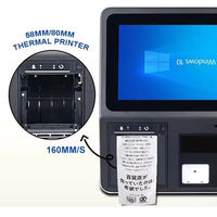 Terminal de Punto de Venta con Pantalla Táctil de 11.6 Pulgadas, Sistema Android, Caja Registradora, Impresora, NFC, Todo en Uno, para Pequeñas Empresas