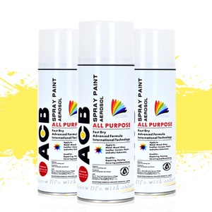 Peinture en aérosol ACB pour échappement de moto à manivelle, résistante aux hautes températures, argent noir, antirouille, acrylique - Product Image 2