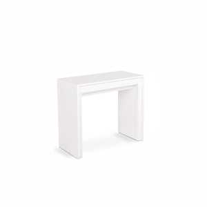 Consolle Allungabile Nivara Design Moderno Classico di Lusso 90cm 42.5/302.5cm H 78cm Ottone MDF Made in Italy - Product Image 1