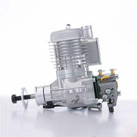 Moteur à essence RCGF Stinger 26cc RE à échappement latéral pour avion modèle télécommandé à deux temps à aile fixe en métal