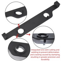 Set Alat Pengatur Waktu Penahan Katrol Pompa Air Baja Karbon Tinggi Keras untuk Buick Chevrolet Regal 2.0T 2.4 Malibu LaCrosse Encore