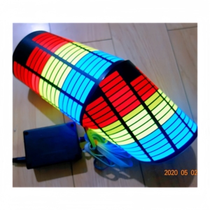 Pegatina EL para Coche Activada por Sonido para Cristal Trasero Sincroniza las luces intermitentes con el ritmo del estéreo del coche. Tu espectáculo de luces, visto por <span class=keywords><strong>todos</strong></span> en la calle - Product Image 2
