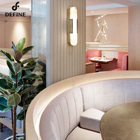 Ensembles complets de mobilier hôtelier haut de gamme : Meubles de restaurant modernes en marbre et ensembles de salle à manger sur mesure pour hôtels