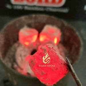 Charbon de bambou anglais Lord, longue durée de combustion, sans odeur, sans goût, pour <span class=keywords><strong>chicha</strong></span> - Product Image 1