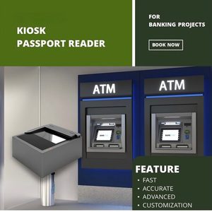 Lector de Pasaportes TD25 Certificado por la OACI para Control de Aduanas/Check-in en Hoteles, OCR de Página Completa y MRZ/VIZ/Código de Barras - Product Image 5