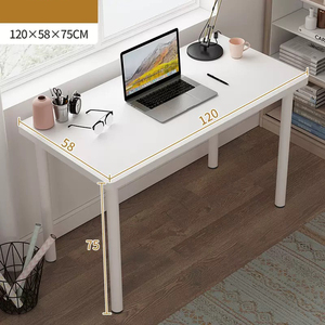 Hình chữ nhật màu trắng nội thất văn phòng máy tính bảng bàn - Product Image 6