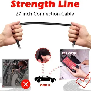 WOYO CTB007 OBD bakout Box может тестировать диагностические инструменты OBD2 тестер для 16-контактного диагностического сканера напряжения - Product Image 6