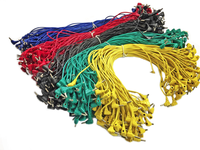 Câble de test très flexible avec fiches 2 mm double connecteur de fiche banane câbles de prise banane