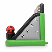 Juego Inflable de Fútbol Zoológico FUN BOUNCE - Material de PVC Ecológico para Juegos al Aire Libre