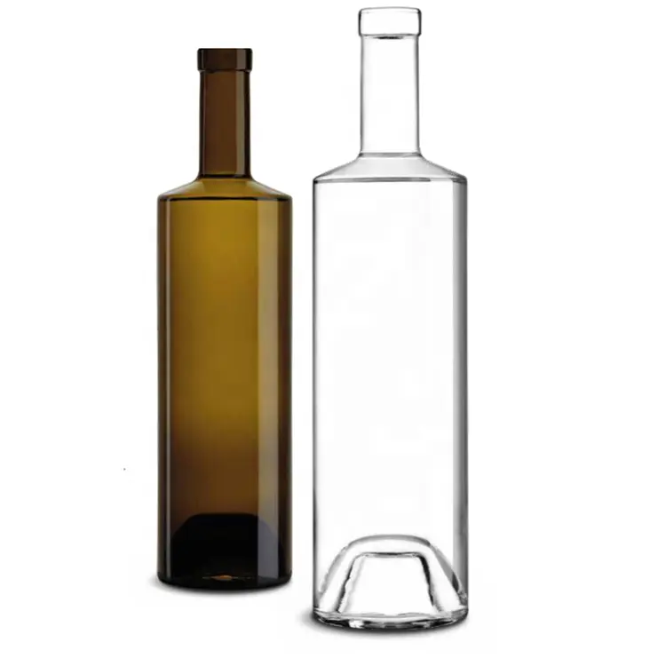 Factory direct sale borosilicate glass wine bottle with cheap price