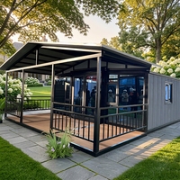 Maison mobile Offre Spéciale moderne de 20 pieds 40 pieds Portable salon préfabriqué 2 chambres à coucher maison conteneur extensible pliante utilisation de la villa