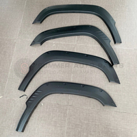 Extensions d'ailes de roue en ABS noires 4x4 tout-terrain pour Suzuki Jimny Jb74 Accessoires