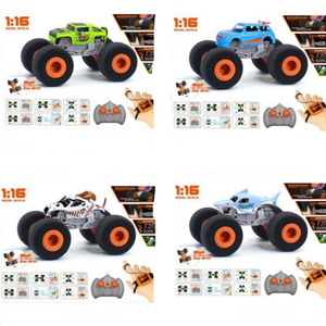 Coche <span class=keywords><strong>RC</strong></span> 4WD con Sensor de Gestos, Coche <span class=keywords><strong>RC</strong></span> <span class=keywords><strong>Dino</strong></span> Escala 1:16 para Escalar, Coche de Control Remoto con Forma de Animal - Product Image 4