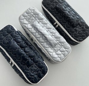 Portable 35*11*9CM Women Cosmetic Bag Hair Dryer and Curling Iron <b>Storage</b> Bag Durable Label Logo Zipper Bag - Product Image 1