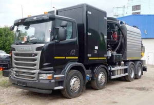 Escavatore a Vuoto Manuale Diesel 6x4 10m3 per Manutenzione Ferroviaria, Scavo di Tubazioni Petrolifere e Gas, Aspirazione Fognaria Montato su Camion - Product Image 2