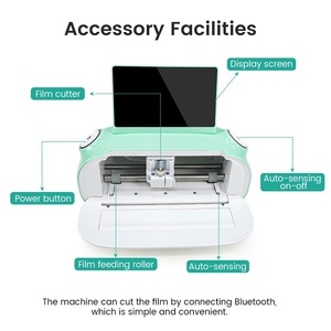 Daqin Sáng Tạo Chất Lượng Cao Mini XR Cutter Vinyl Cắt Plotter 3D TPU Hydrogel Bảo Vệ Không Giới Hạn HD GPS Thông Minh Đồng Hồ - Product Image 5