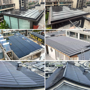 Tuiles photovoltaïques intégrées pour bâtiments solaires 80W 90W 100w Panneaux solaires BIPV de haute qualité Solutions de construction - Product Image 6