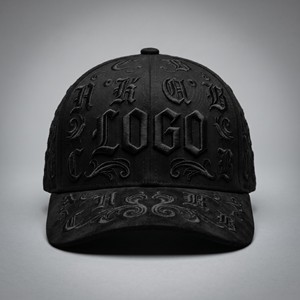 Gorra de Béisbol Personalizada con Bordado Estilo Inglés Antiguo, 5 Paneles, Visera Curva, Estilo Dad Hat, Moda Urbana de la Costa Oeste, Venta al Por Mayor, MOQ Bajo - Product Image 1