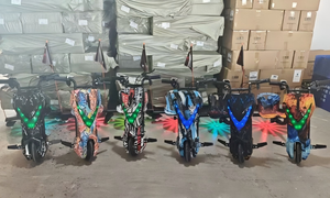 Trottinette <span class=keywords><strong>électrique</strong></span> sans balais à batterie lithium, trike à trois roues pour enfants - Product Image 5