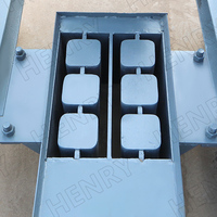 Machine solide de couche d'oeufs de brique de bloc creux en béton mobile QMR2-45 monophasé