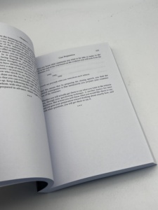 Libro de Encuadernación perfecta Novela del abogado del diablo fabricado en China Material de papel de arte bueno para la venta - Product Image 3