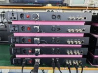SMPTE 3G SDI+XLR Ses+1GB Ethernet Entegre Fiber Optik Alıcı-Verici Sistemi