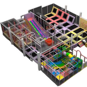 Trampolín comercial para saltar Niños y adultos Parque de trampolín interior-<span class=keywords><strong>Comprar</strong></span> trampolín interior - Product Image 1