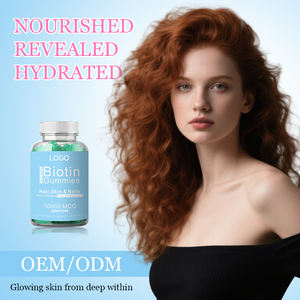 OEM Mikrogramm Biotin Haarwuchs <span class=keywords><strong>Vitamin</strong></span> Supplement Gummibärchen für Haarhaut und Nägel für Männer und Frauen und Jugendliche - Product Image 3