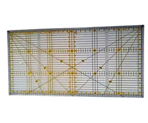 गर्म बिक्री 15*30 सेमी ऐक्रेलिक पैचवर्क क्विल्टिंग स्क्वायर एक्रिलिक शासकों