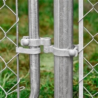 Alambre Galvanizado de Alta Tensión de Venta Caliente de Fábrica China, Alambre de 2 mm y 3 mm de Diámetro, Malla de Alambre con Orificios de 50 mm y 60 mm