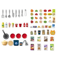 Table de cuisine géante 2026 pour enfants, avec sons et lumières, jouet de simulation de cuisine, robinet pulvérisateur, table à manger, jouet très populaire