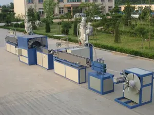 פלסטיק רך pvc גן סיבי צינור קלוע ביצוע מכונה מים גמיש צינור מכונת צינור רך