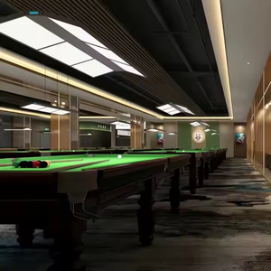 Led bida hồ bơi trò chơi ánh sáng đèn 6ft Trung Quốc bán đen 6 cái đèn Led Snooker bảng đèn ánh sáng cho 7ft 8ft 9ft bàn bi-a - Product Image 5