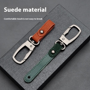 <span class=keywords><strong>Porte</strong></span>-clés suspendu à la taille pour hommes de <span class=keywords><strong>luxe</strong></span> en alliage de métal haut de gamme avec <span class=keywords><strong>cuir</strong></span> PU léger <span class=keywords><strong>luxe</strong></span> à la mode Couple pendentif voiture <span class=keywords><strong>porte</strong></span>-clés - Product Image 3