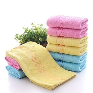 Serviette de toilette et de visage en coton tissé écologique à séchage rapide, personnalisable avec logo, couleur unie, lavable en machine, pour le nettoyage domestique (vente en gros) - Product Image 3